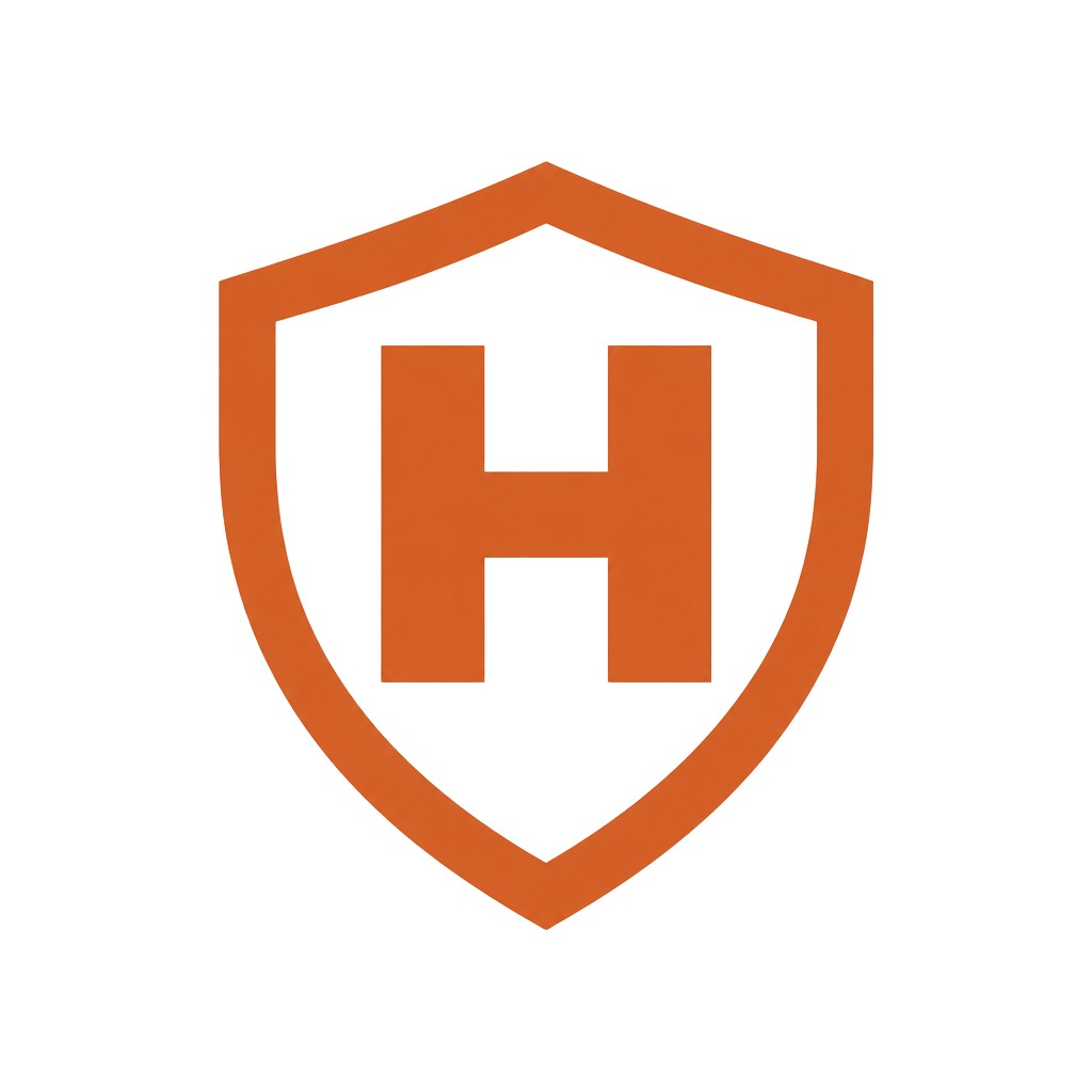 Hairline Shield logo