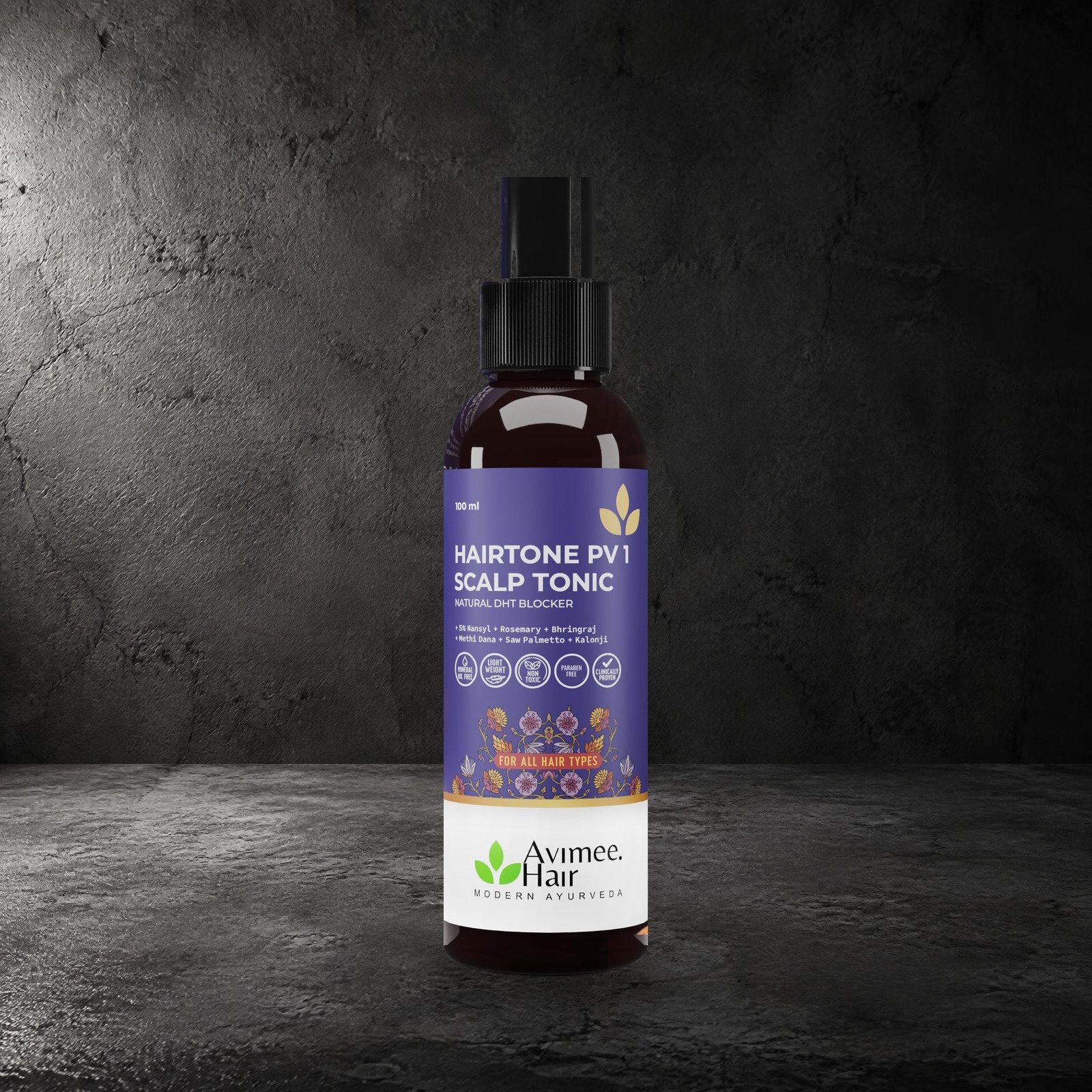 Hairline Shield DHT-blocking scalp tonic